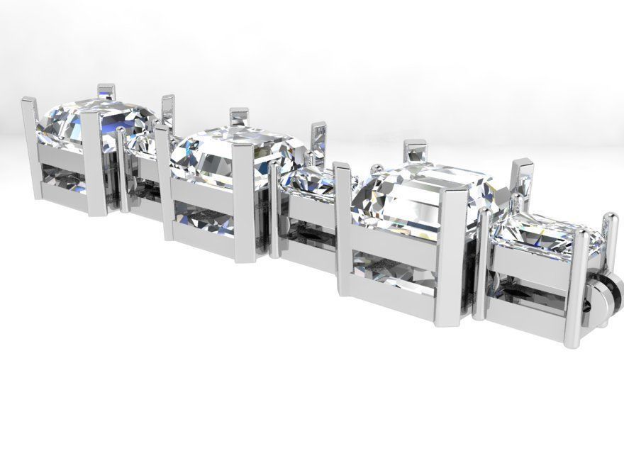 Pear tennis barcelet 3401 3D print model 3D print model_2