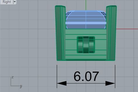 Pear tennis barcelet 3401 3D print model 3D print model_6