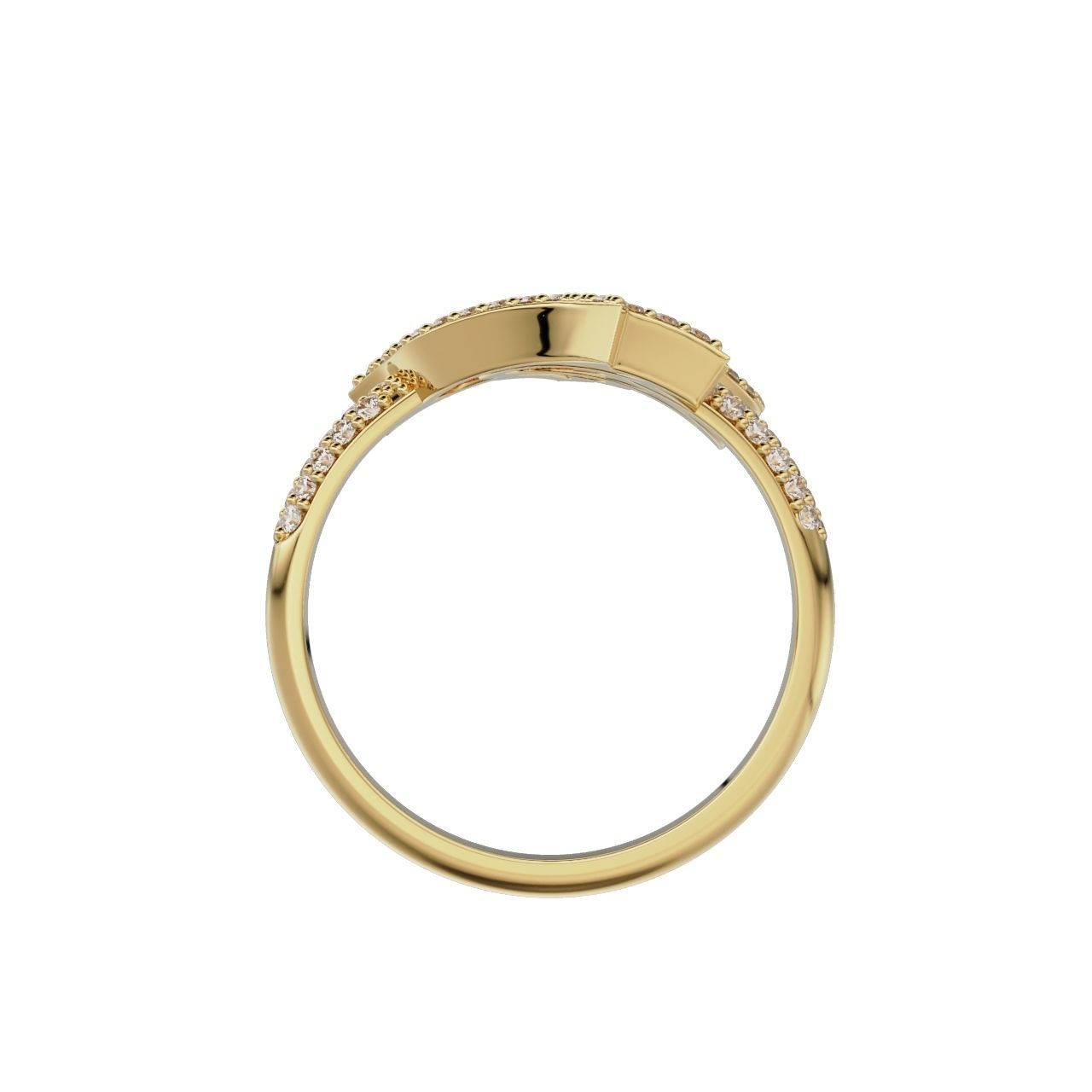 Ring Bird  3D print model_29