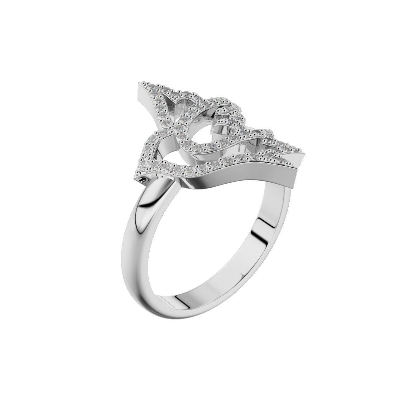 Ring Bird  3D print model_10