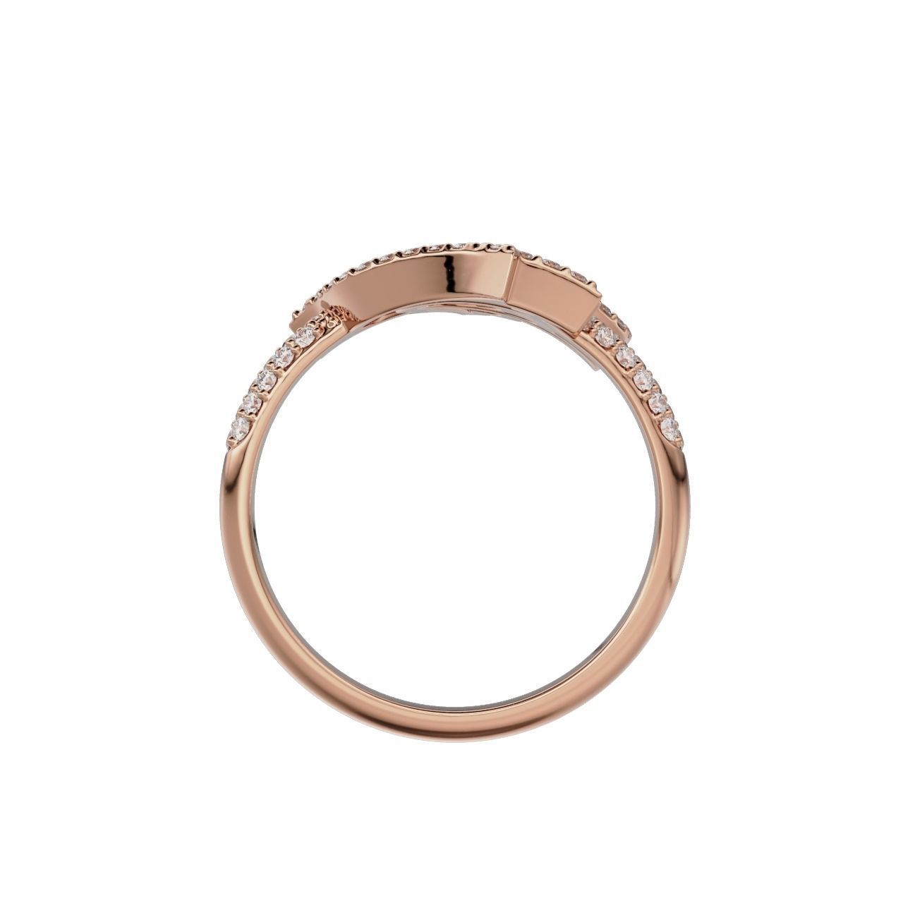 Ring Bird  3D print model_25