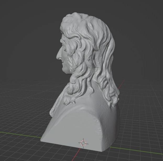 Jean de La Fontaine 3D print model_13