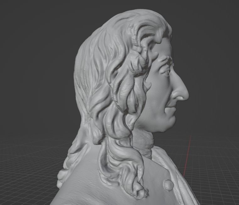 Jean de La Fontaine 3D print model_17