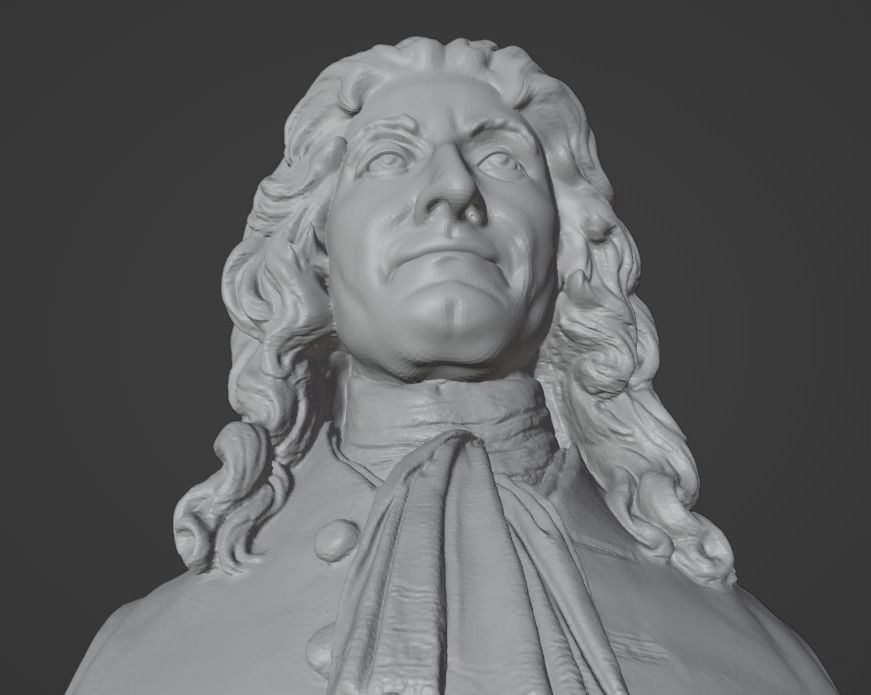 Jean de La Fontaine 3D print model_21