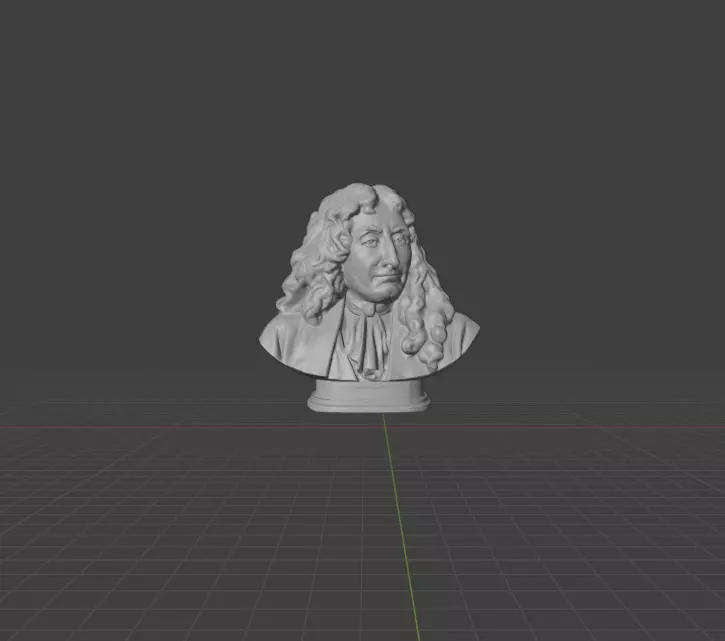 Jean de La Fontaine 3D print model