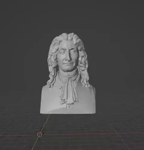 Jean de La Fontaine 3D print model