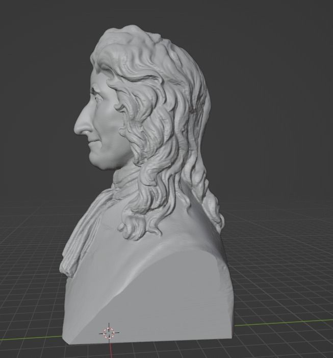 Jean de La Fontaine 3D print model_18