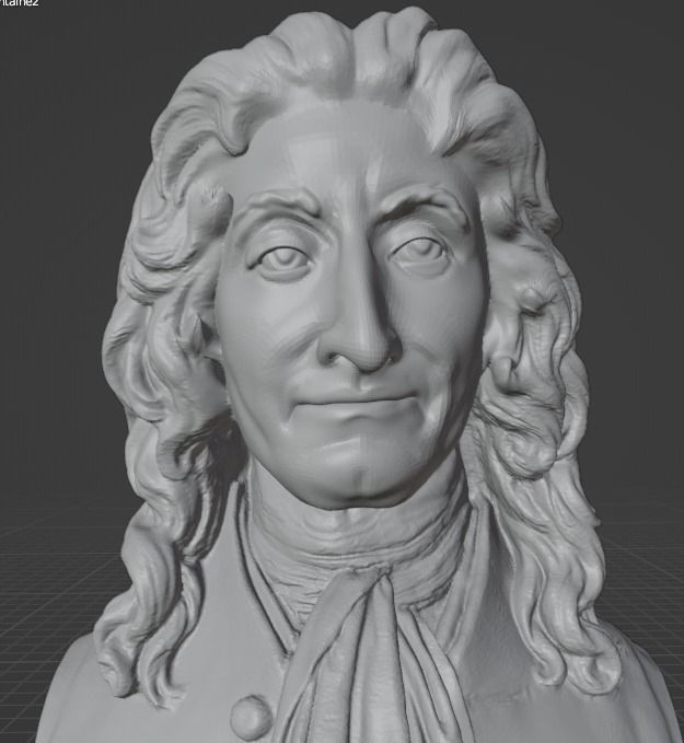 Jean de La Fontaine 3D print model_16