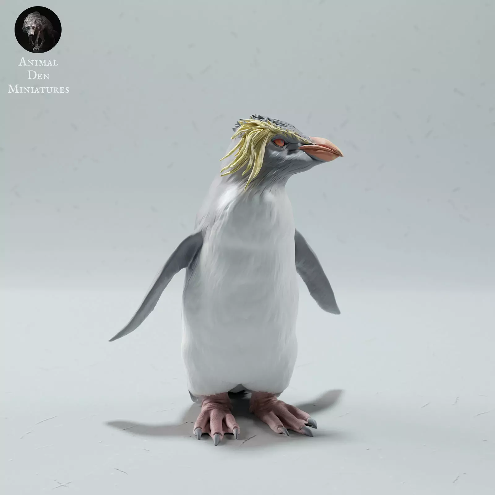 Rockhopper Penguin 3D print model