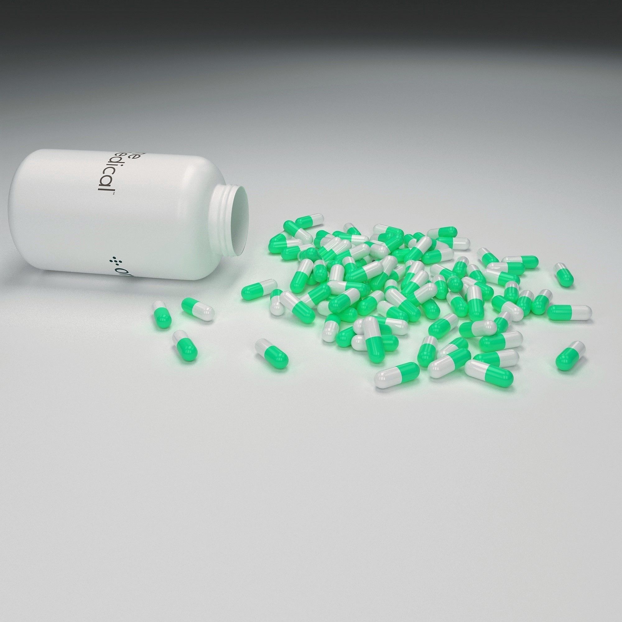 medical   capsules 3D model_6
