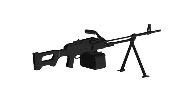 PKM machine gun