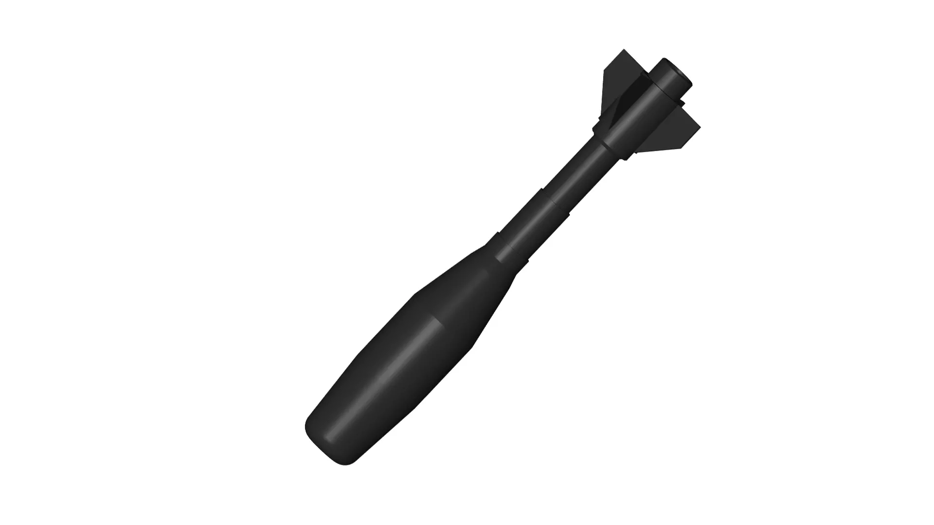 anti tank 3D model_0