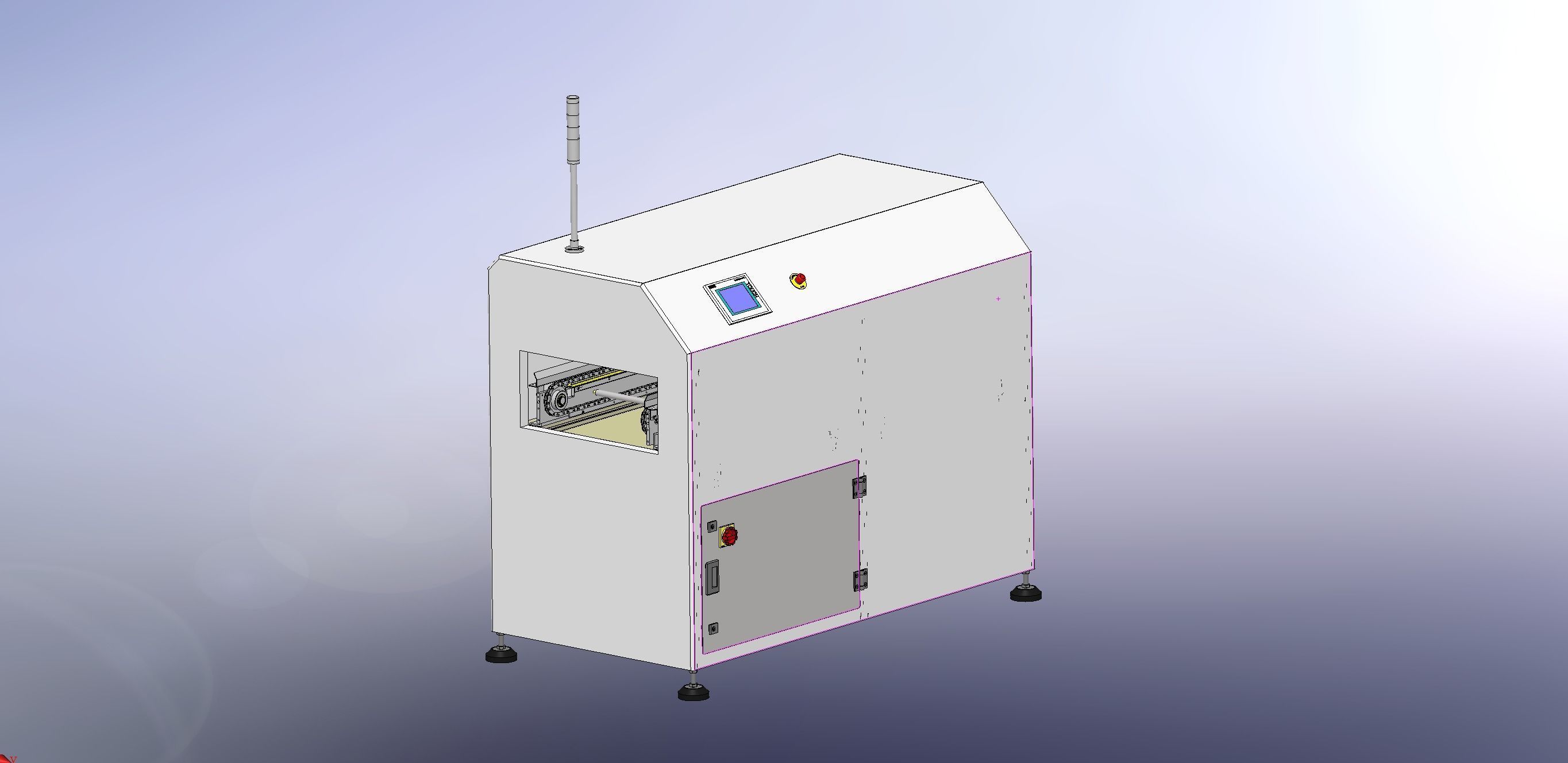 Ultraviolet aging device  3D model_8