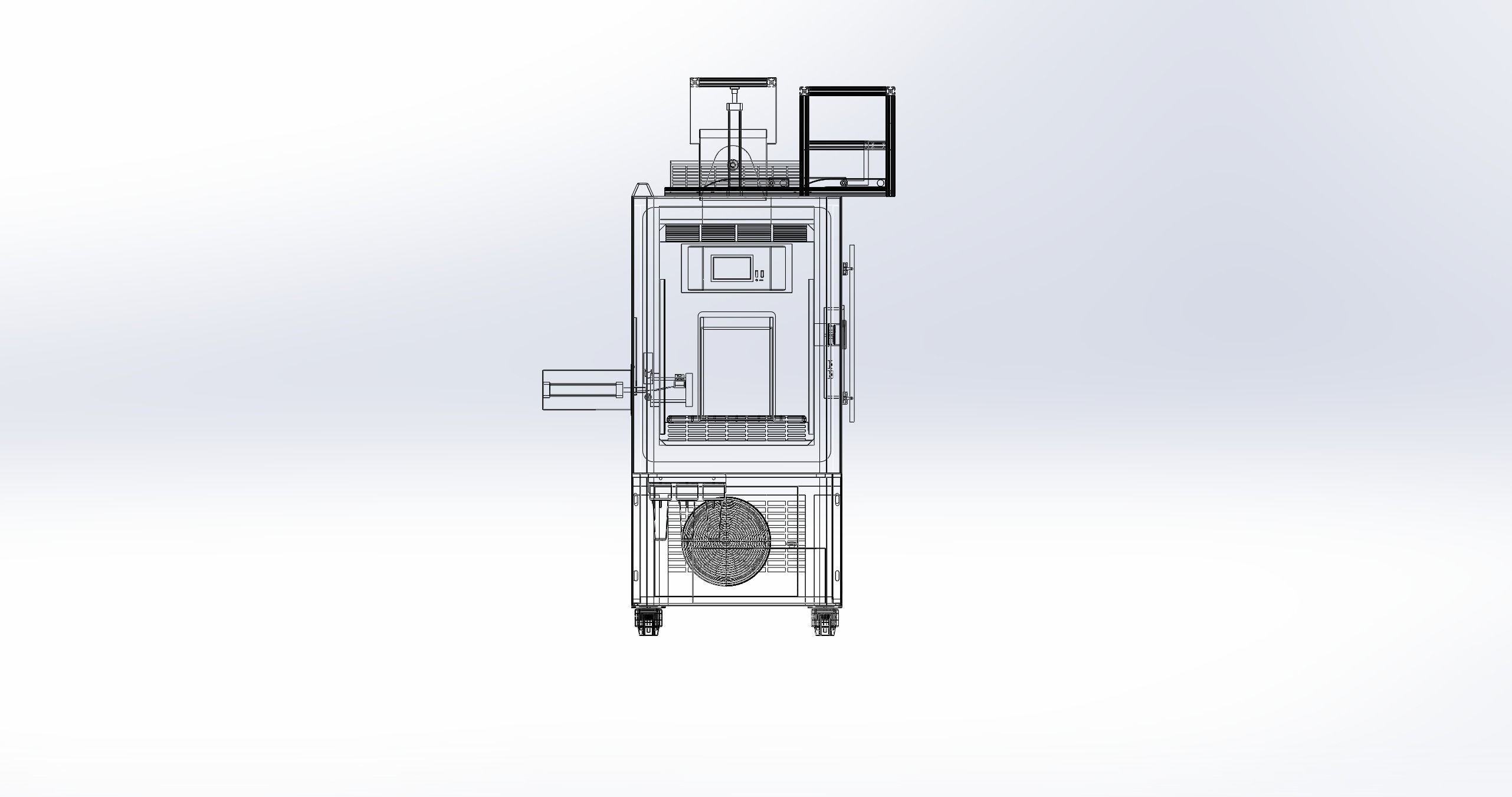 Ultraviolet aging device  3D model_3