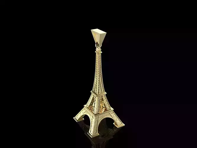 Eiffel pendant 3D print model