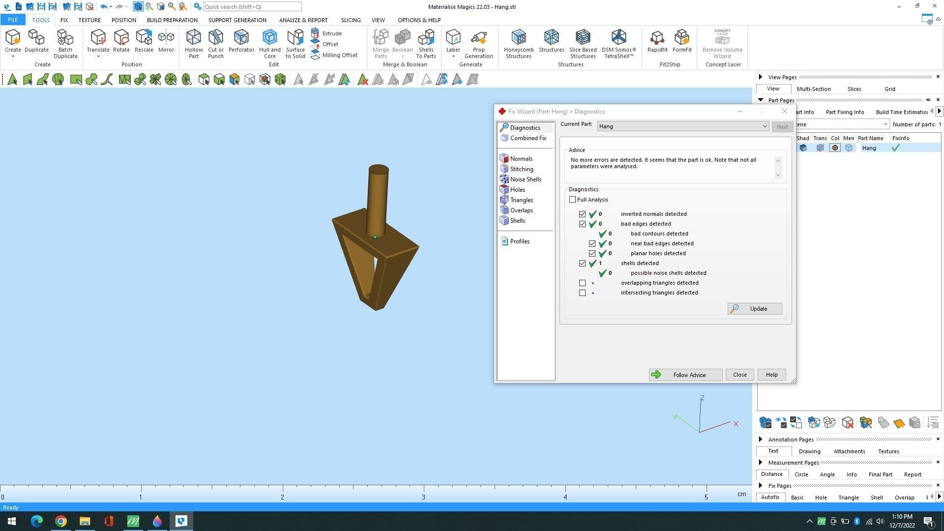Eiffel pendant 3D print model_8