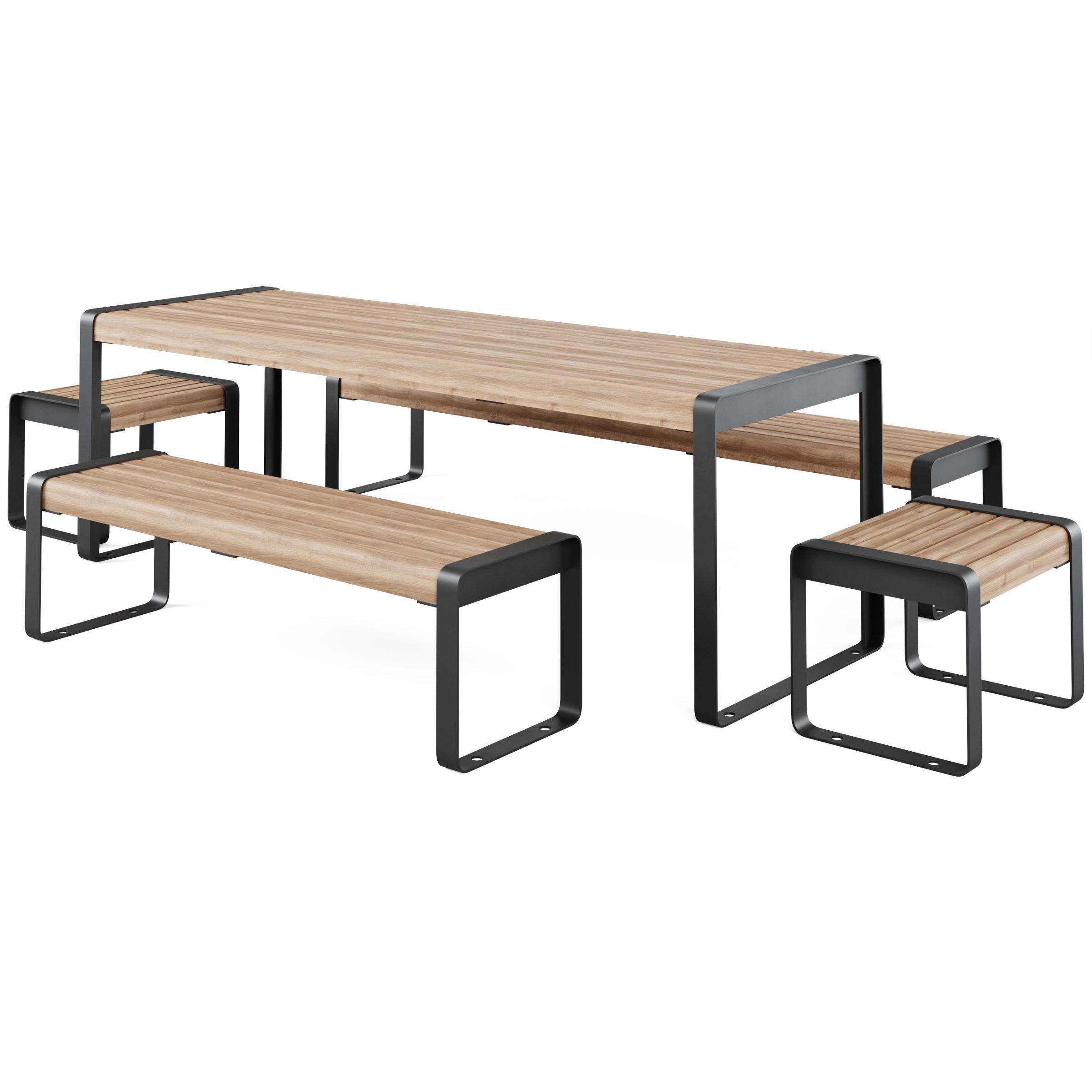 STORR Benches by Furns 3D model_1