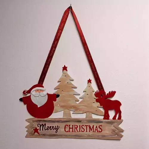 Merry Christmas Home Decoration 3D print model Merry Christmas Home Decoration 3D print model
