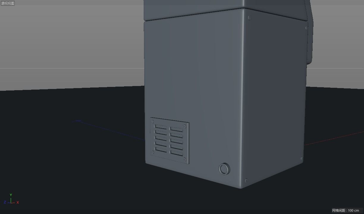 ATM bank machine cash machine  3D model_4