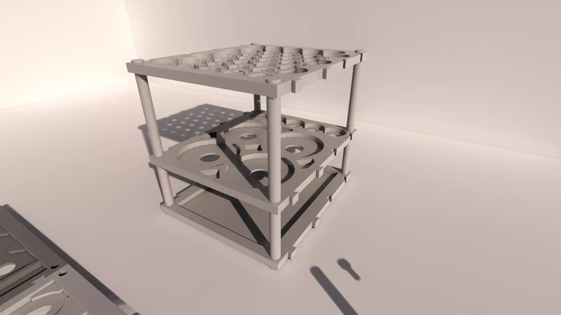 Model Trays - Fits 220x220 print bed Free 3D print model