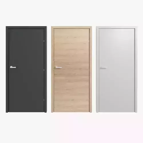 Interior Door 05 3D model
