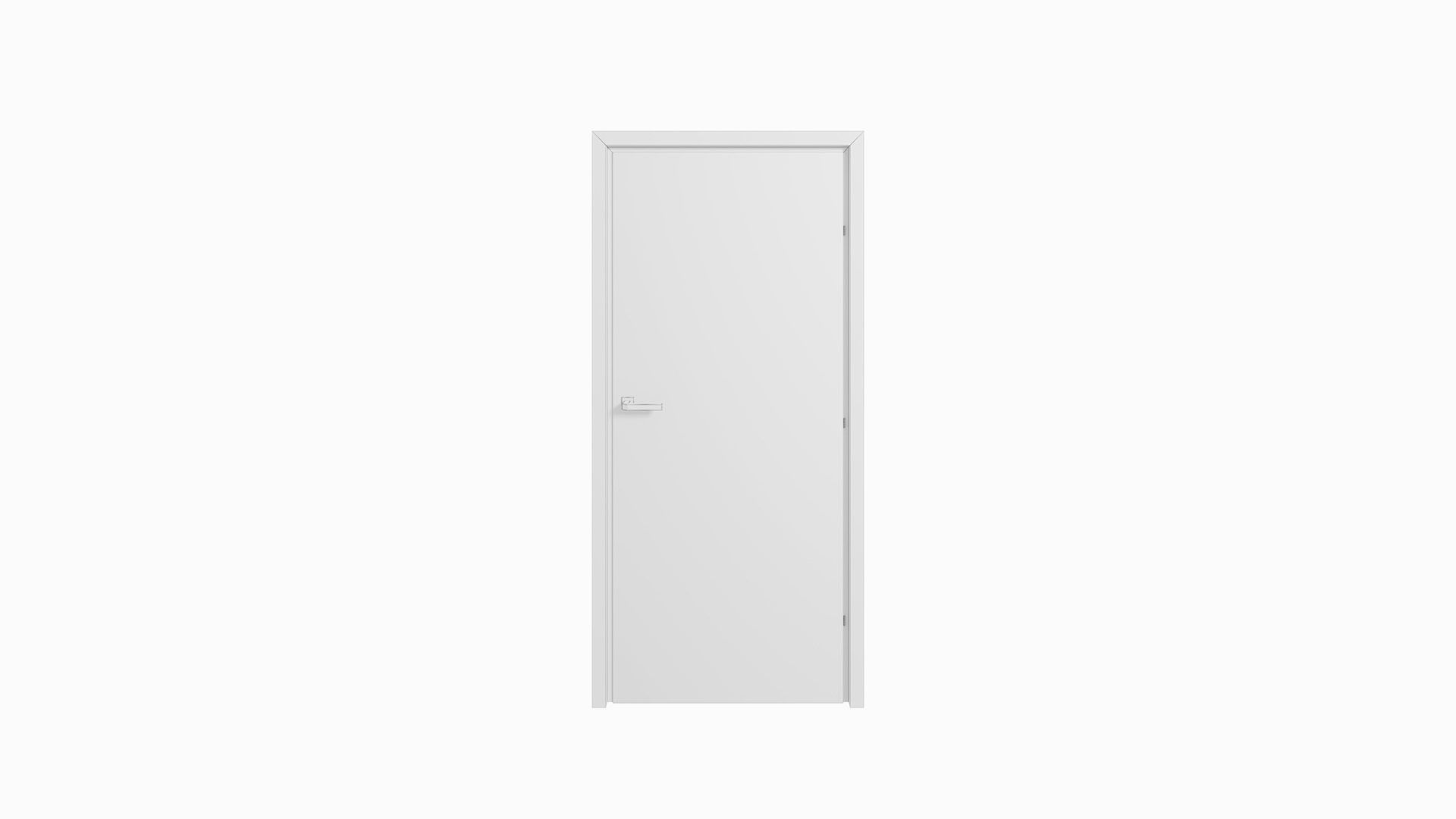Interior Door 05 3D model_7