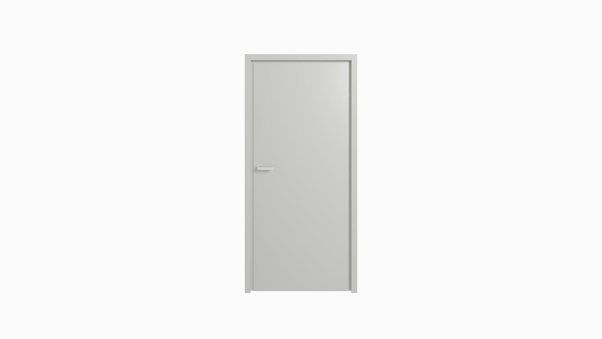 Interior Door 05 3D model_4