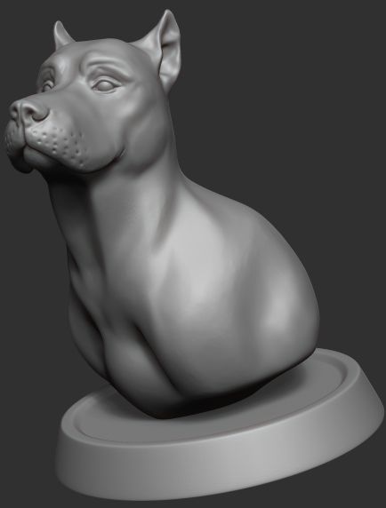 Dog figure 3D model_13