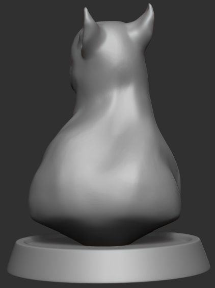 Dog figure 3D model_7