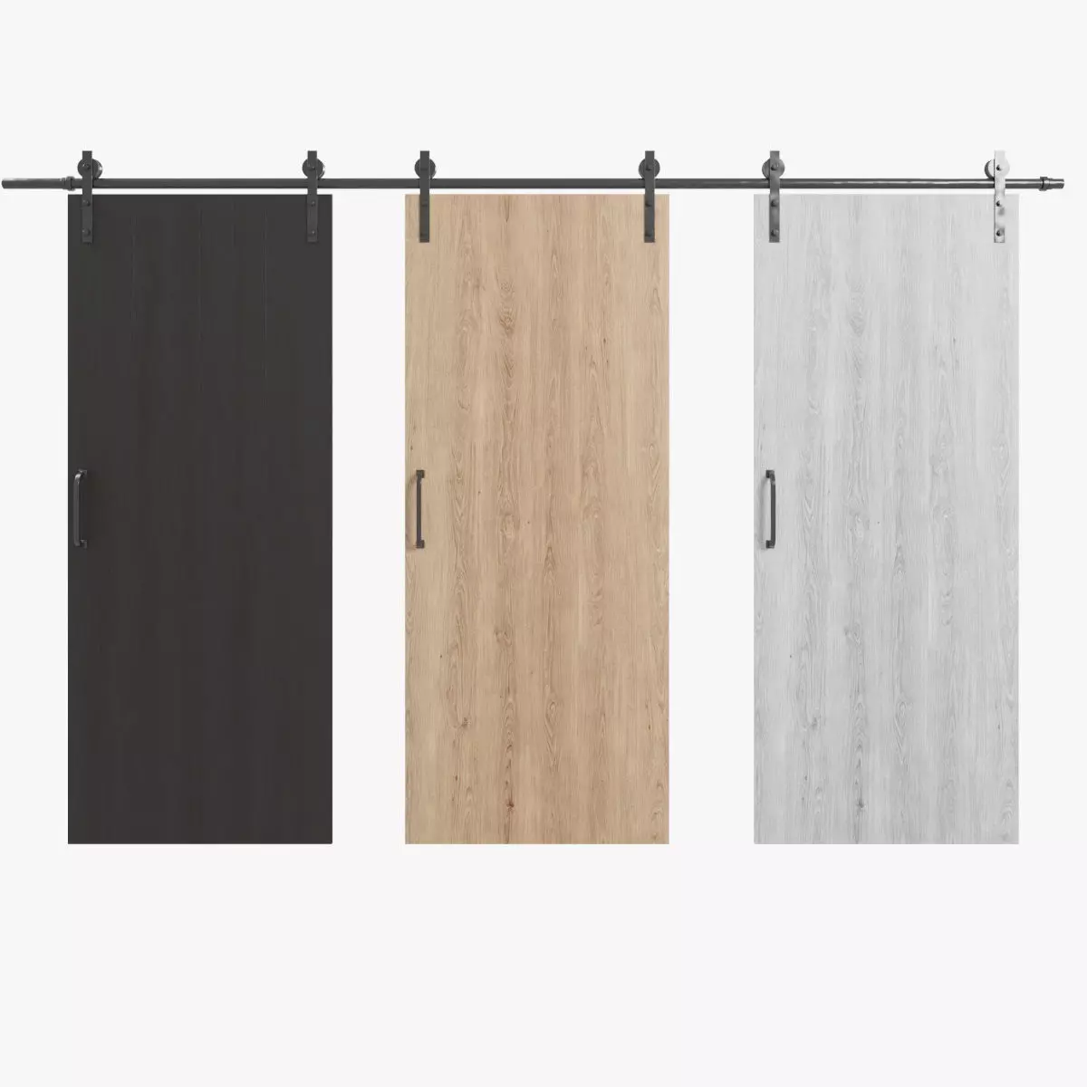 Interior Door 06 3D model_0