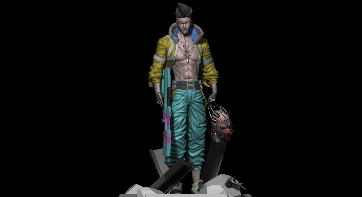 David Martinez Fan Art 3D print model_1