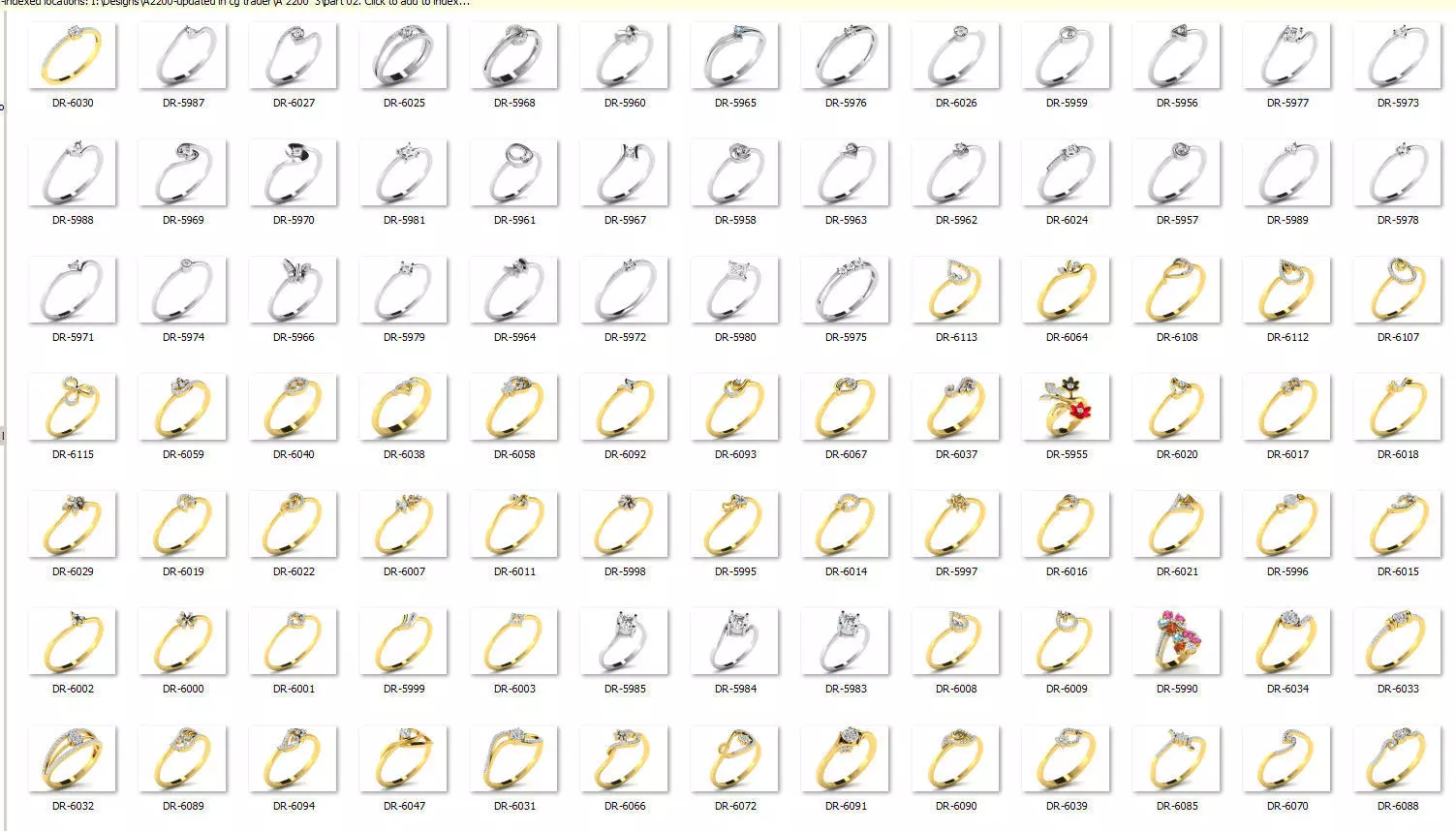  Engagement ring 55 light weight 3dm cad files  part 04 3D print model_0