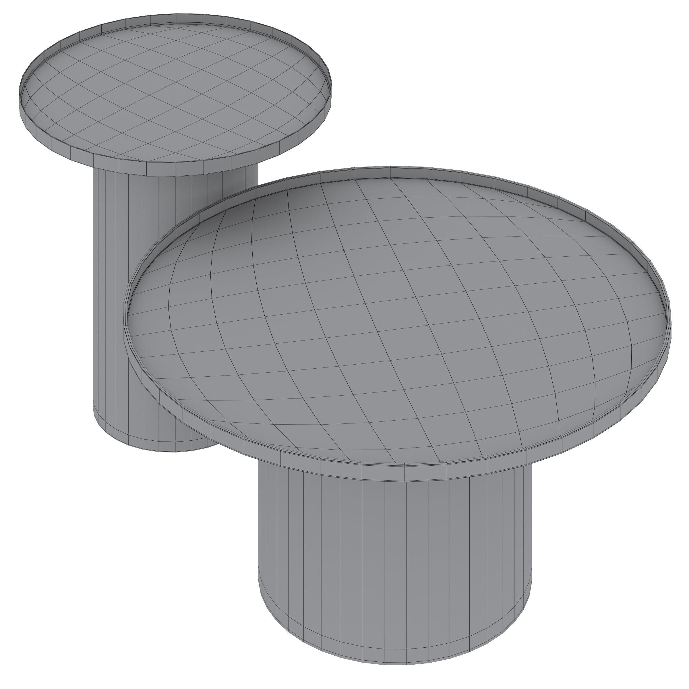 Coffee table Fleksa by La Forma 3D model_3