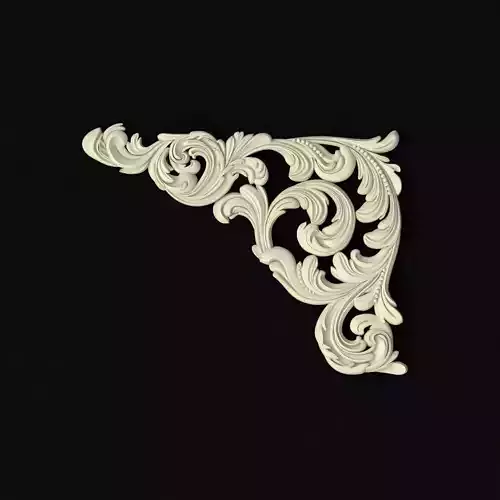 Central decor ornament for furniture