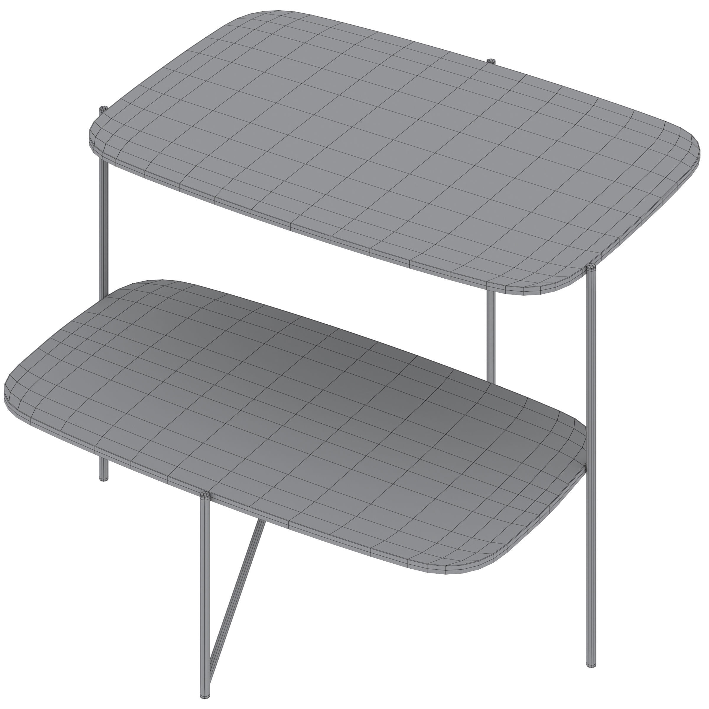 Coffee table Wigan by La Forma 3D model_3