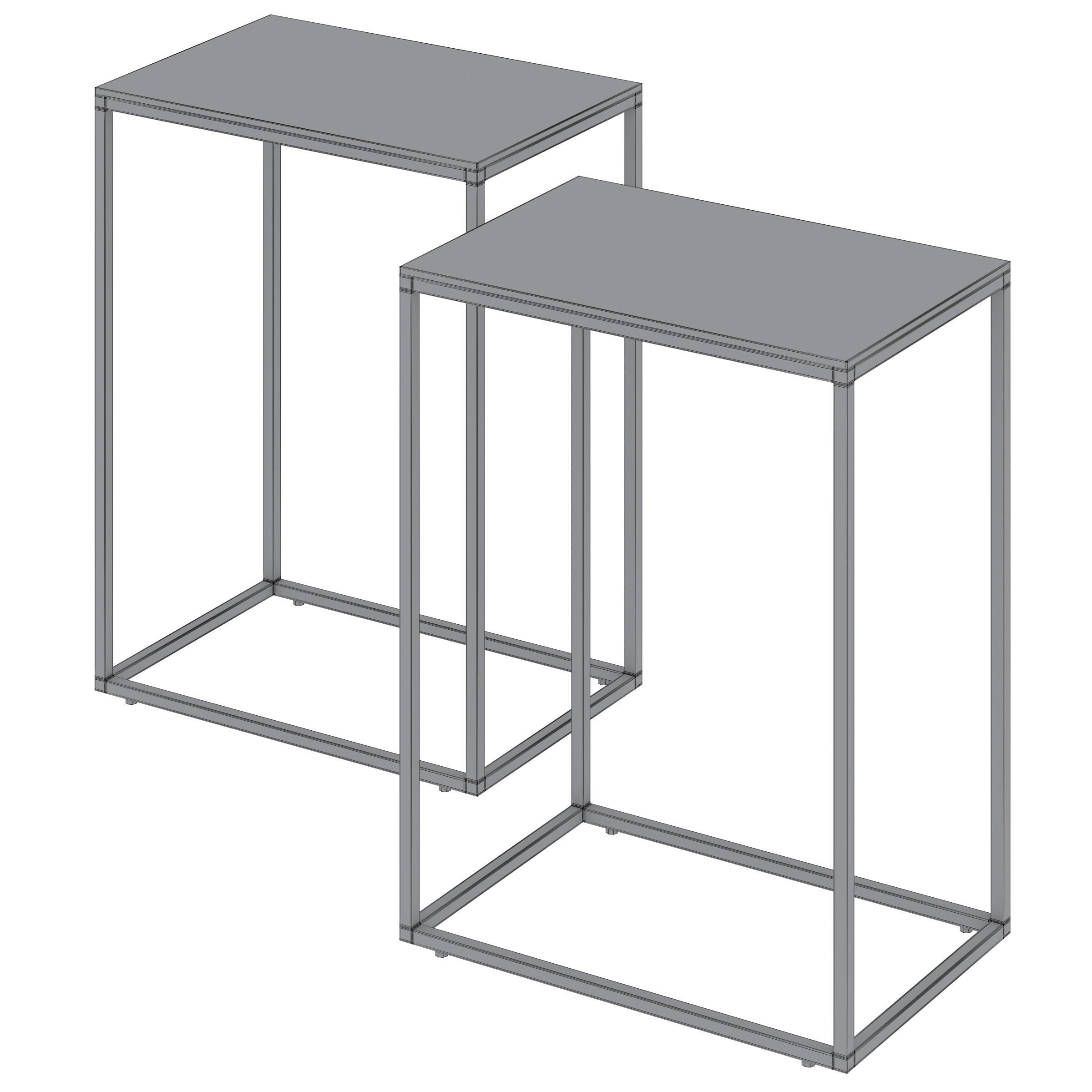 Side table Rewena by La Forma 3D model_3