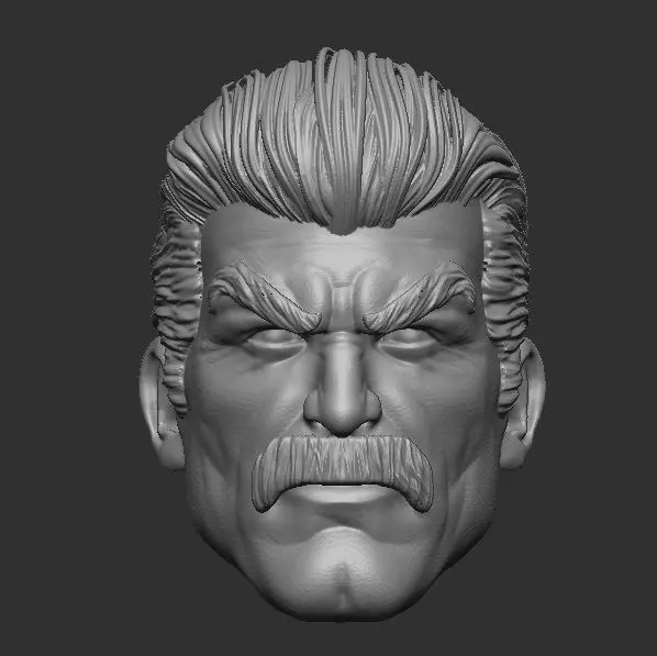 Omniman - Headsculpt for Action Figures 3D print model_0