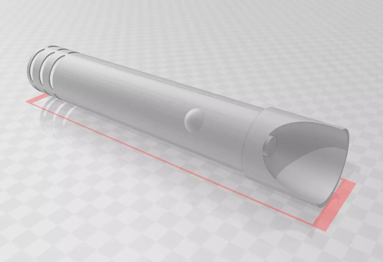 Custom Lightsaber Hilt 3D print model_0