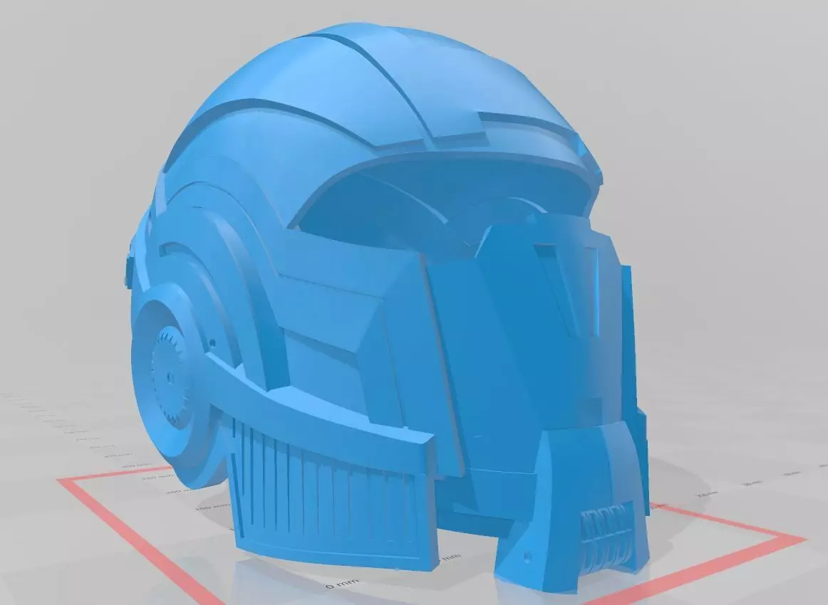 Mass Effect N7 Helmet 3D print model