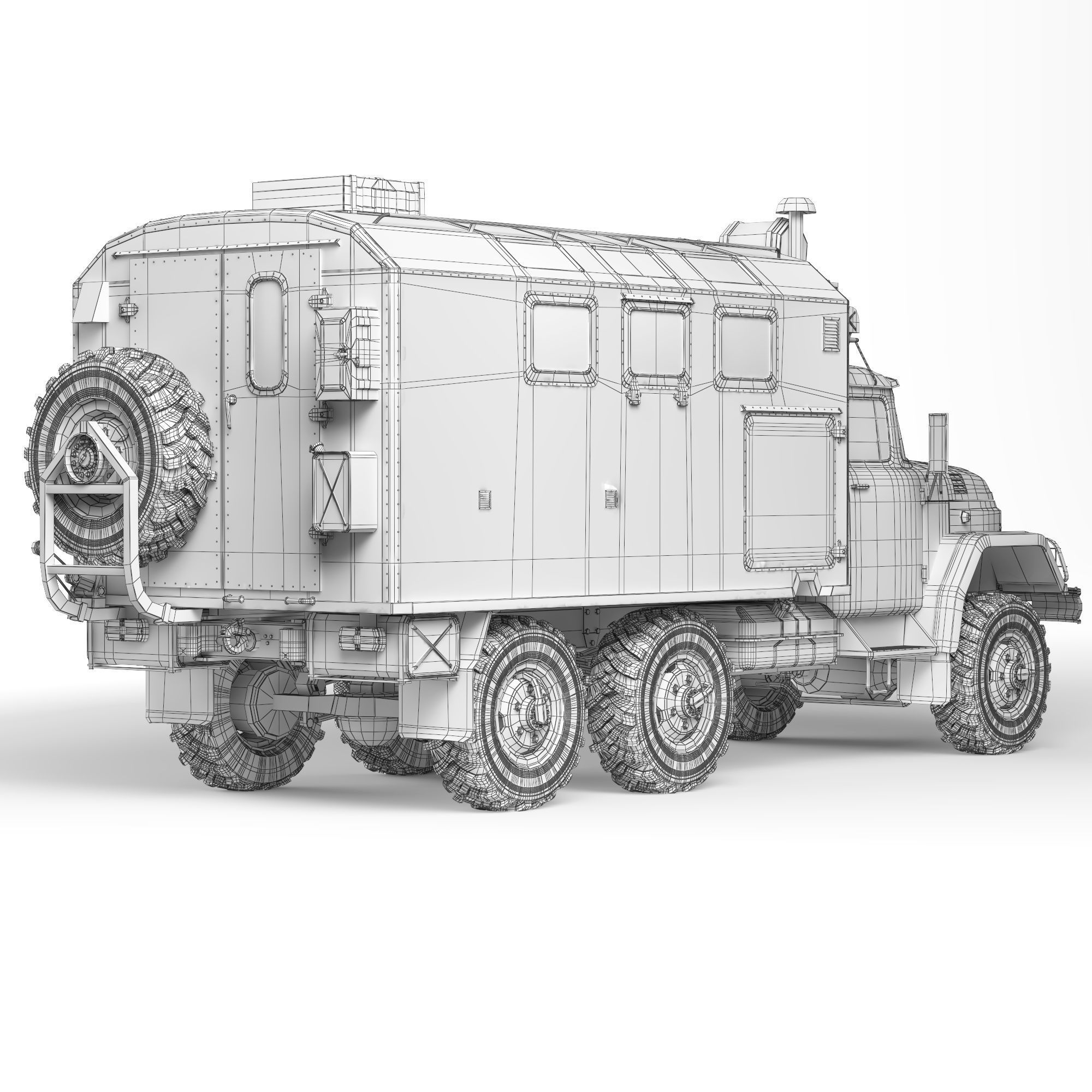 ZiL 131 kung 1969 3D model_9