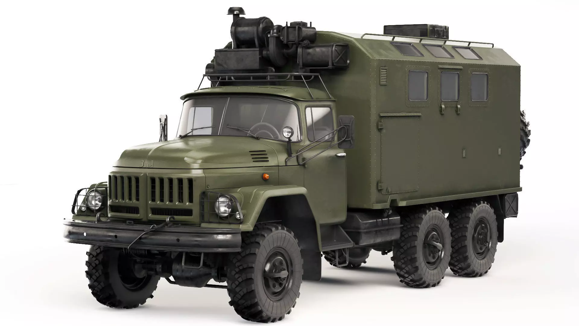 ZiL 131 kung 1969 3D model_0