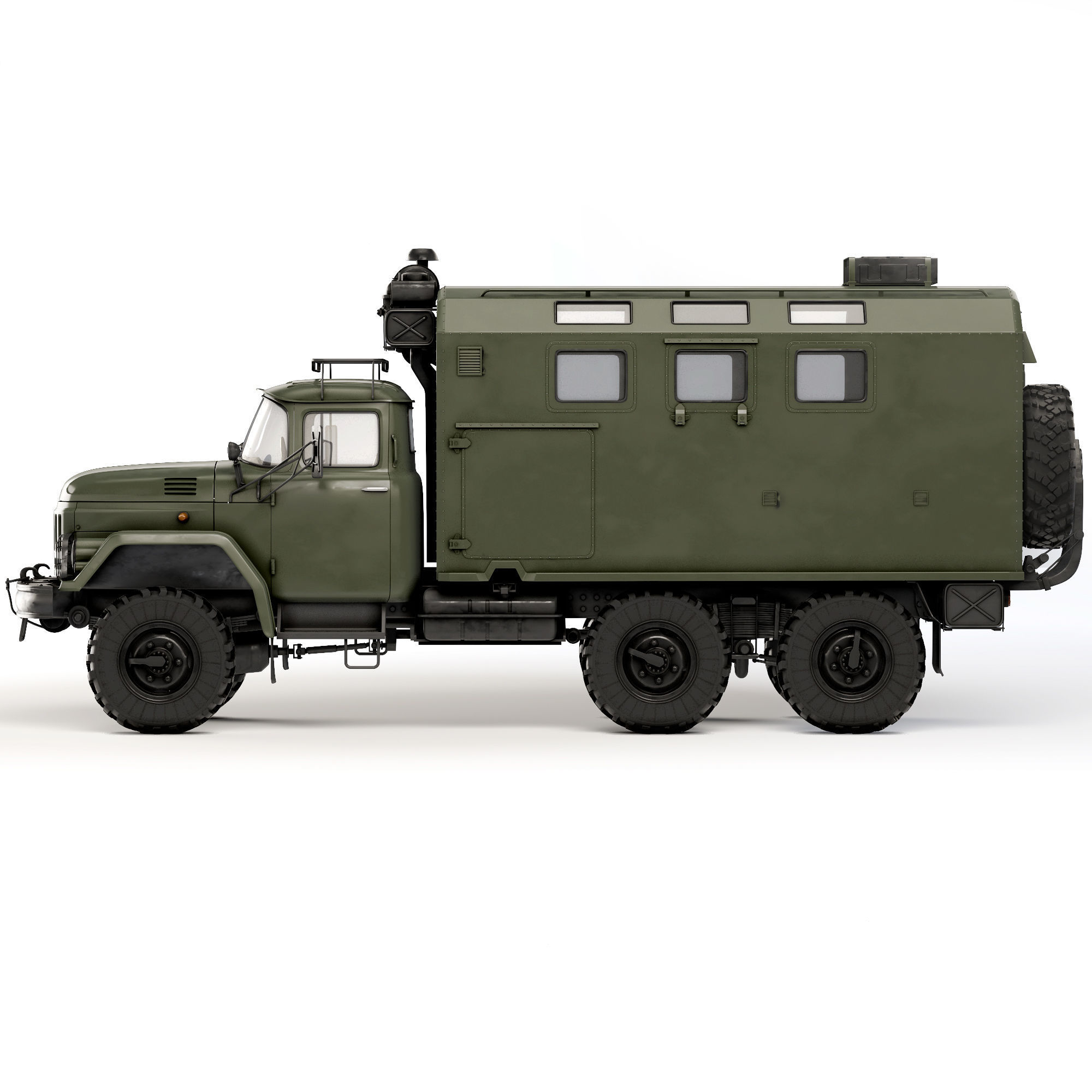 ZiL 131 kung 1969 3D model_2