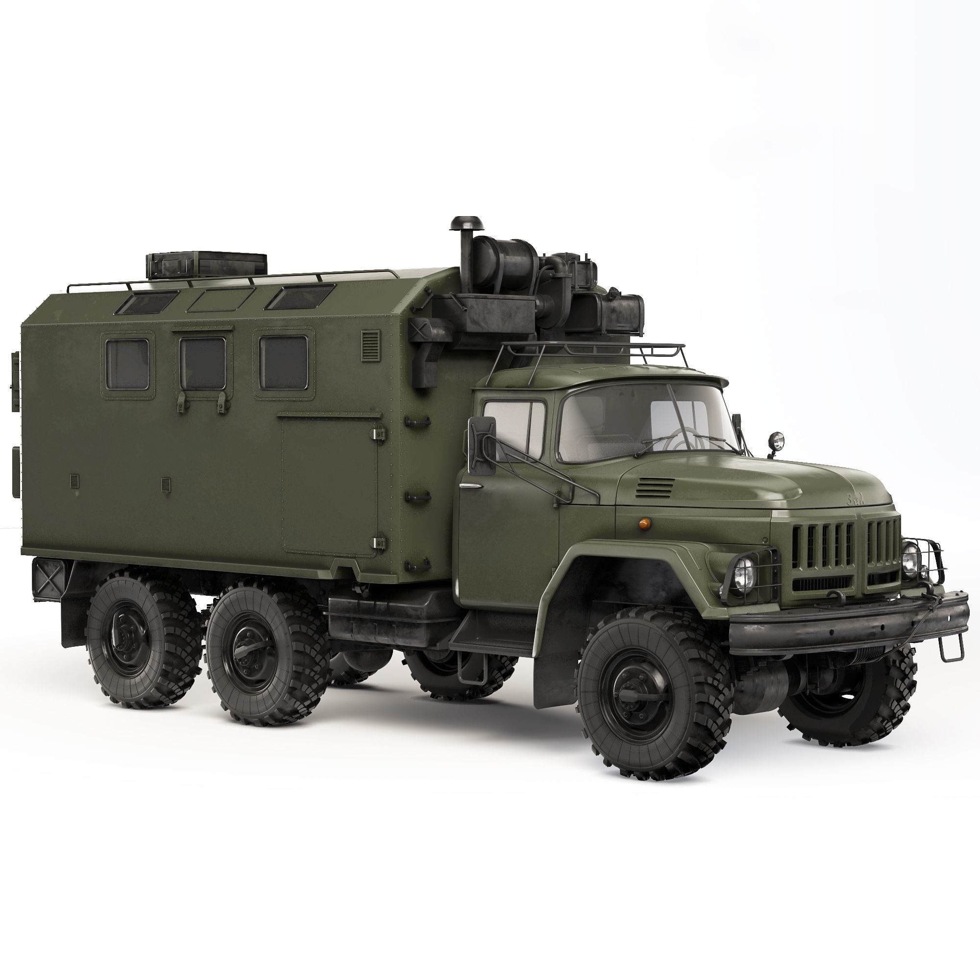 ZiL 131 kung 1969 3D model_6