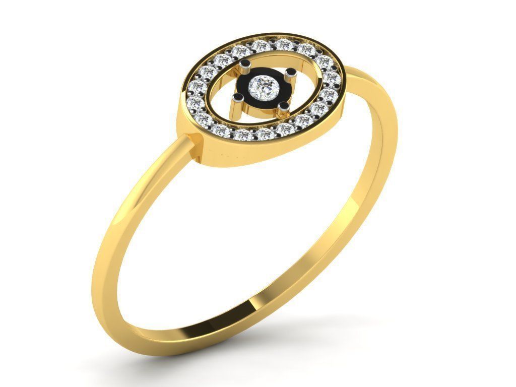  Engagement ring 55 light weight3dm cad files  part 05 3D print model_30