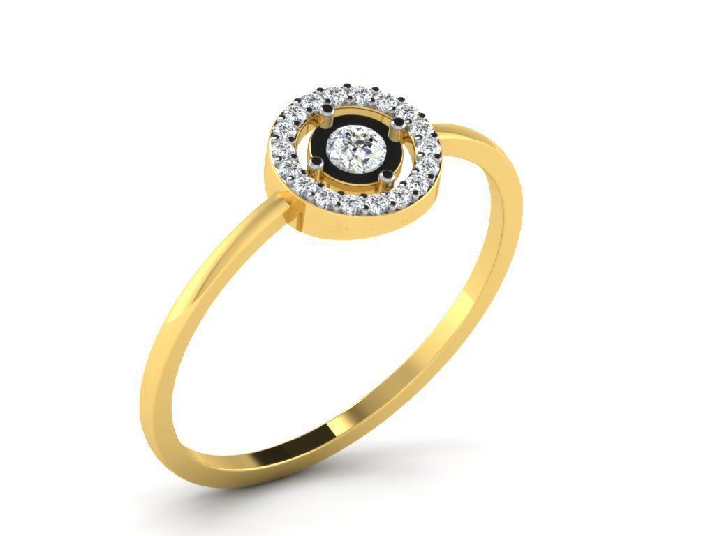  Engagement ring 55 light weight3dm cad files  part 05 3D print model_32