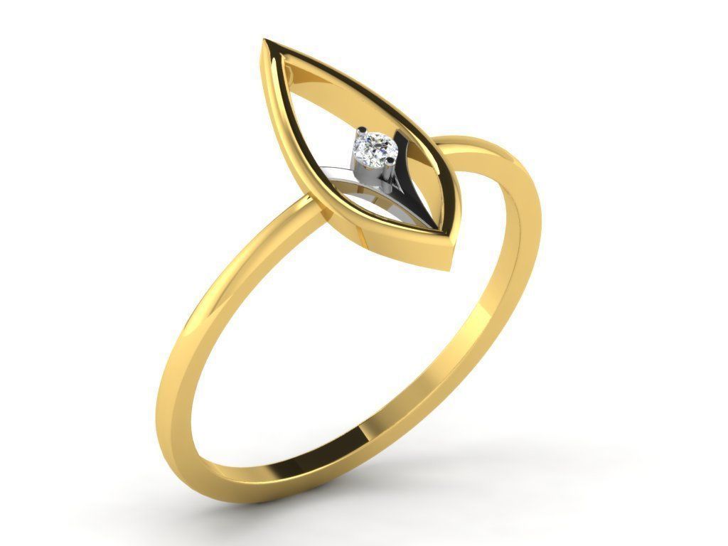  Engagement ring 55 light weight3dm cad files  part 05 3D print model_46