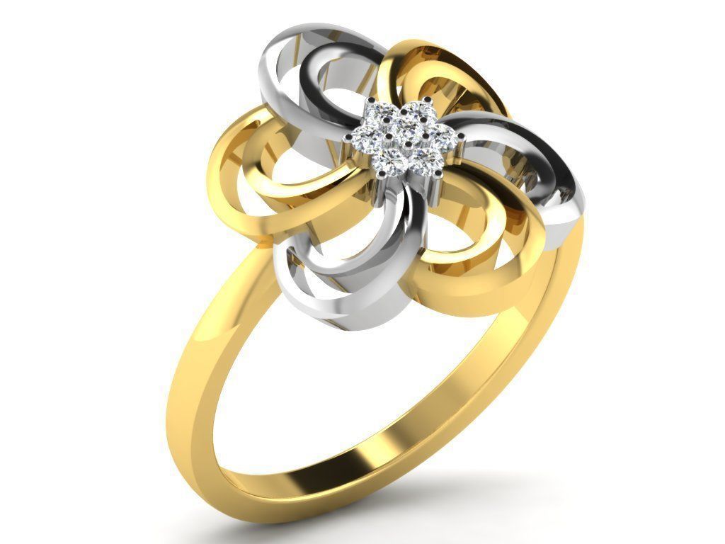  Engagement ring 55 light weight3dm cad files  part 05 3D print model_59