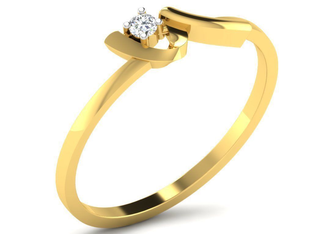  Engagement ring 55 light weight3dm cad files  part 05 3D print model_42