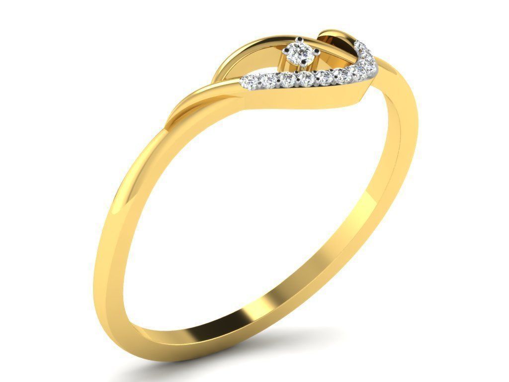  Engagement ring 55 light weight3dm cad files  part 05 3D print model_23