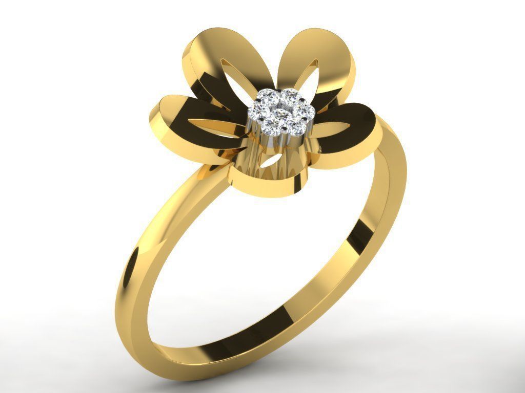  Engagement ring 55 light weight3dm cad files  part 05 3D print model_49